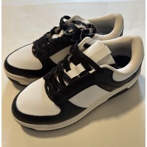 H&M Men's Sneakers Size 9 Black / White NWT